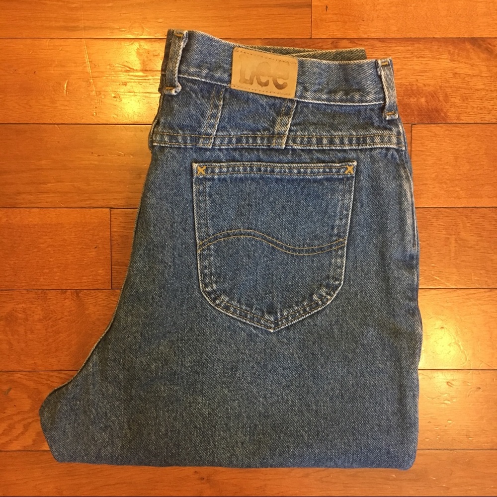 👖 Lee Vintage High Waist Rise Wedgie Fit Mom Jean